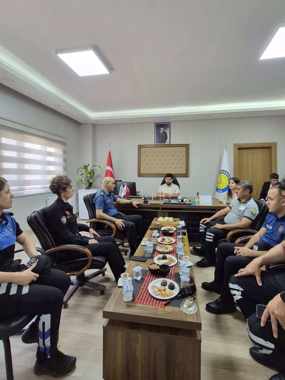 Şanlıurfa İl Emniyet Müdürlüğü Heyetinden Fakültemize Ziyaret